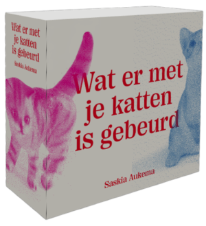 Cover van het boekje 'Wat er met je katten is gebeurd'